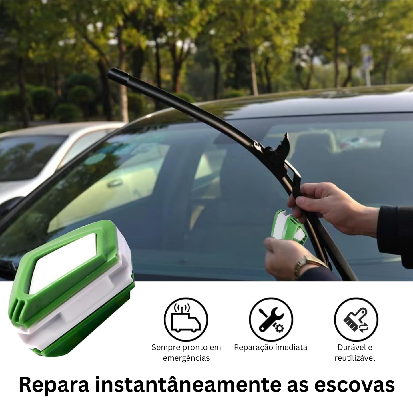 Reparador de Escovas - Repara Instantaneamente as Escovas