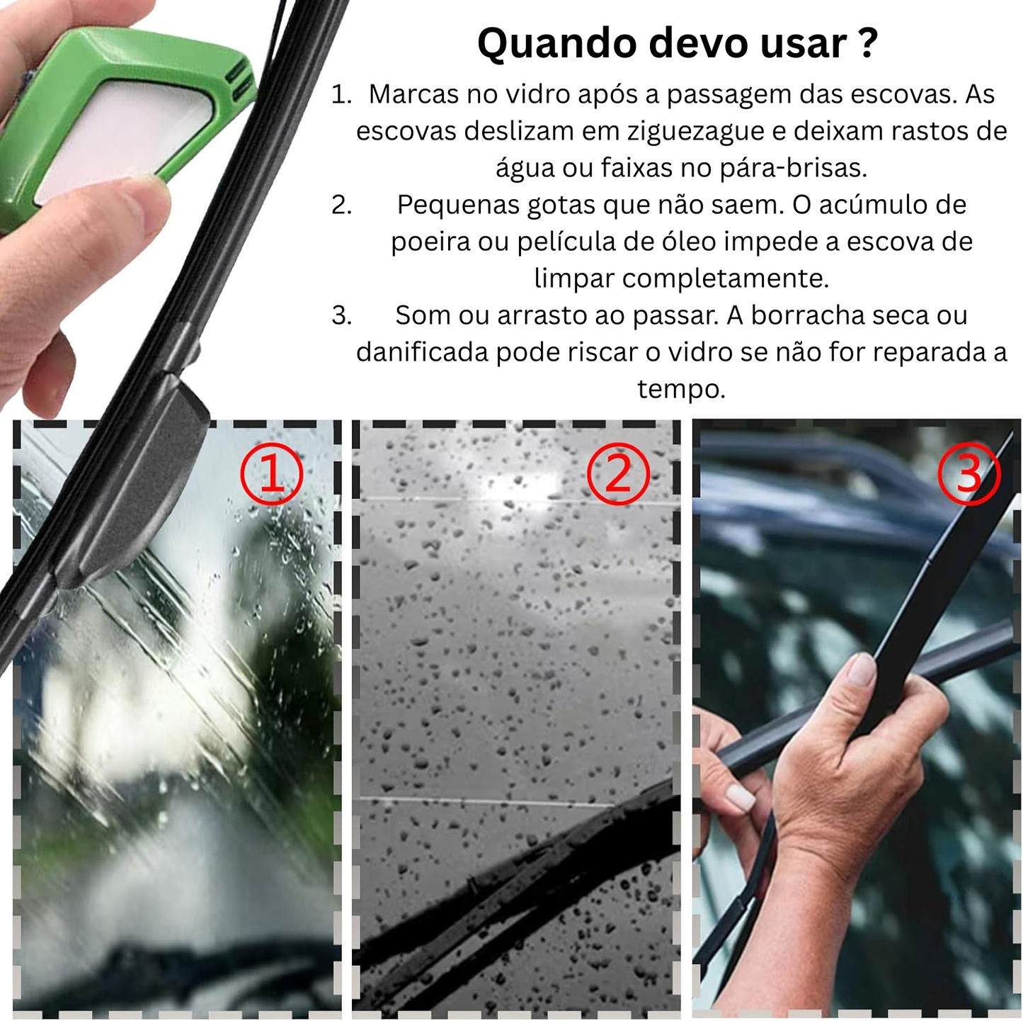 Reparador de Escovas - Repara Instantaneamente as Escovas