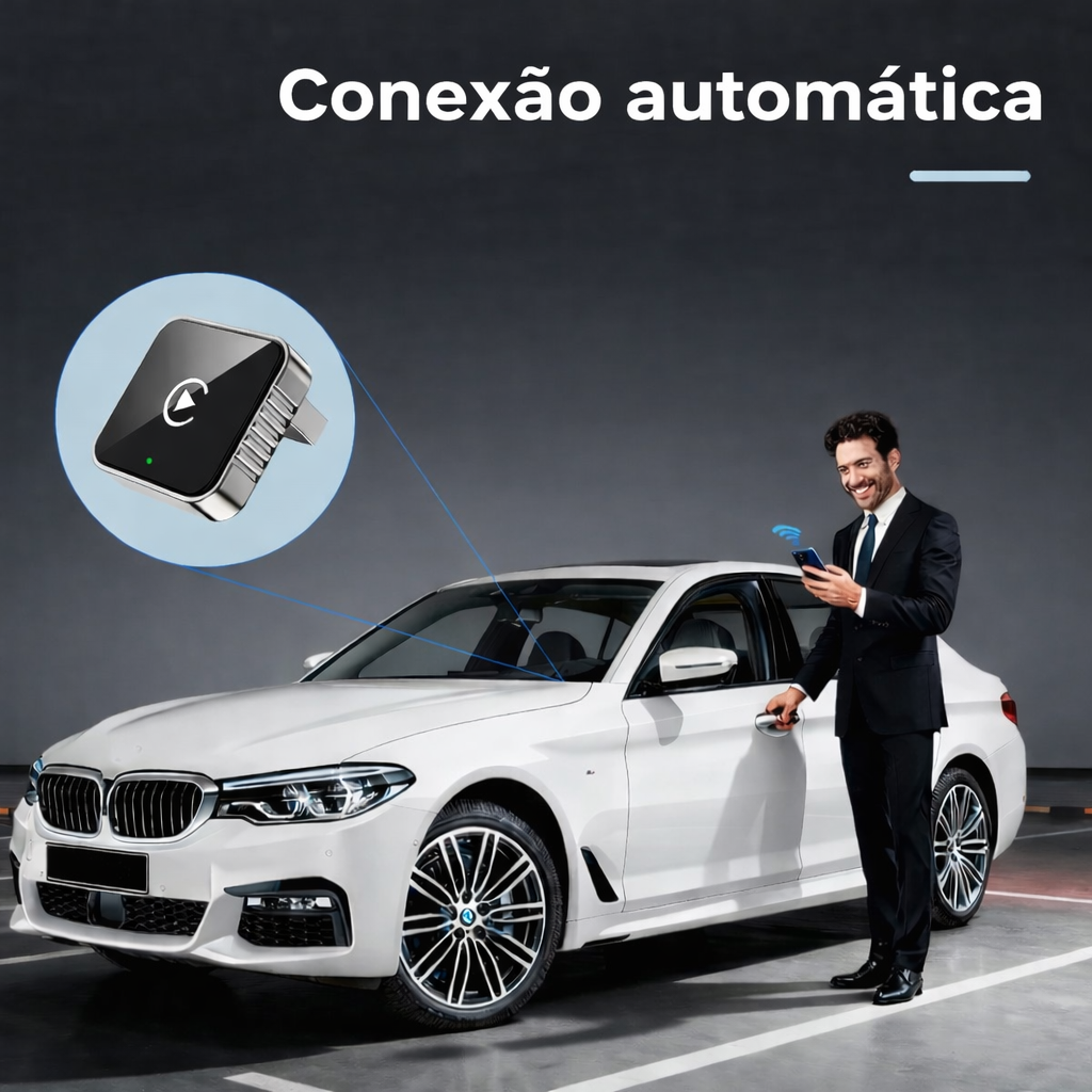 CarPlay Upgrade Pro - Conexão automática ao entrar no carro