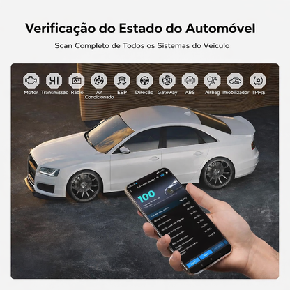 DriveScan – Diagnóstico profissional no telemóvel