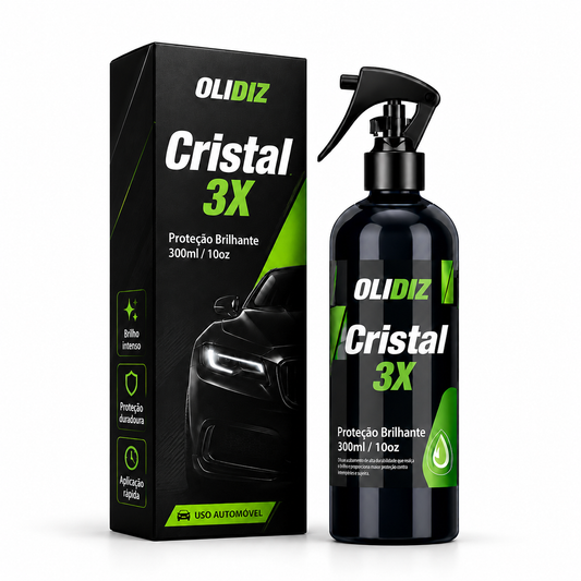 Cristal 3X – Proteção brilhante para o carro
