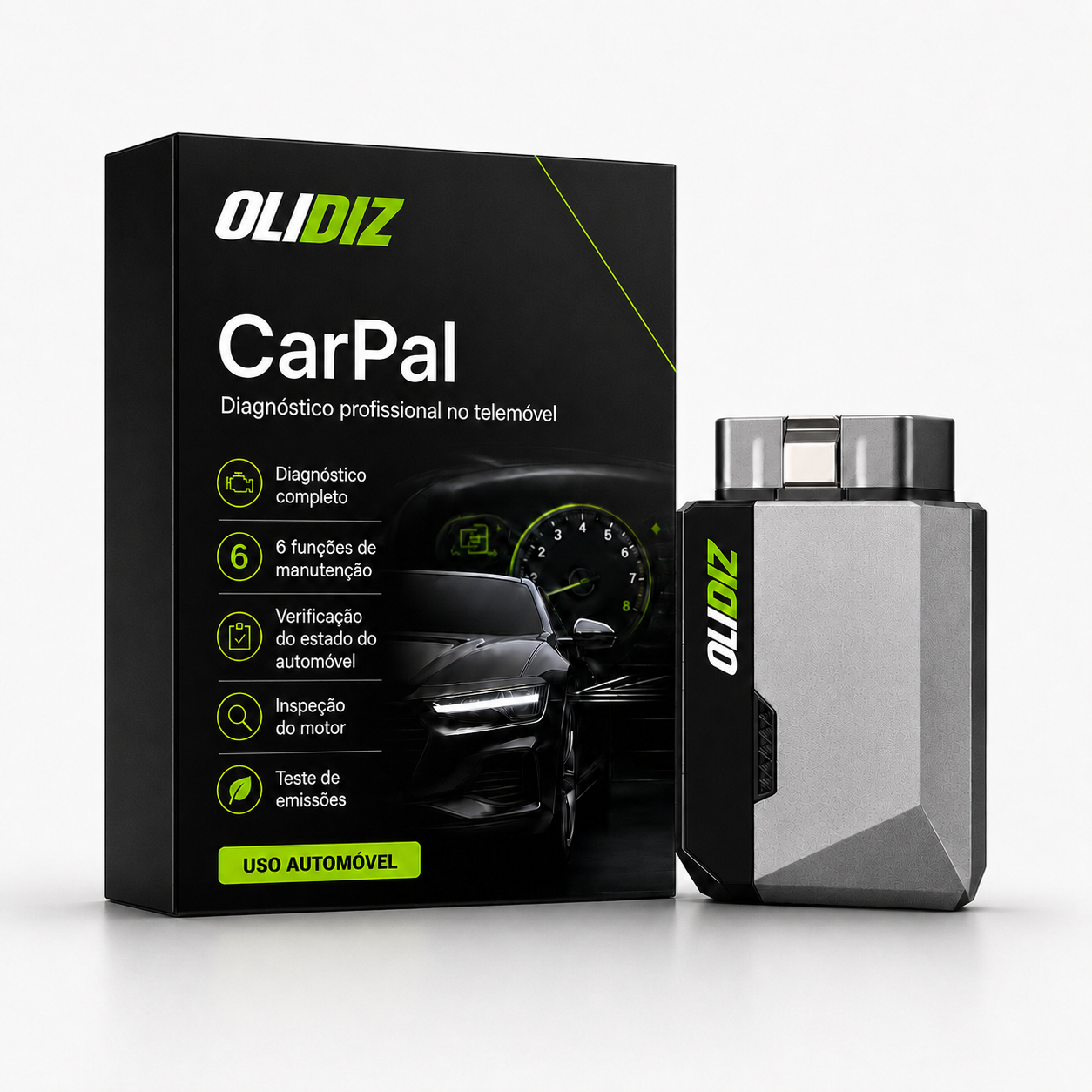 CarPal – Diagnóstico profissional no telemóvel