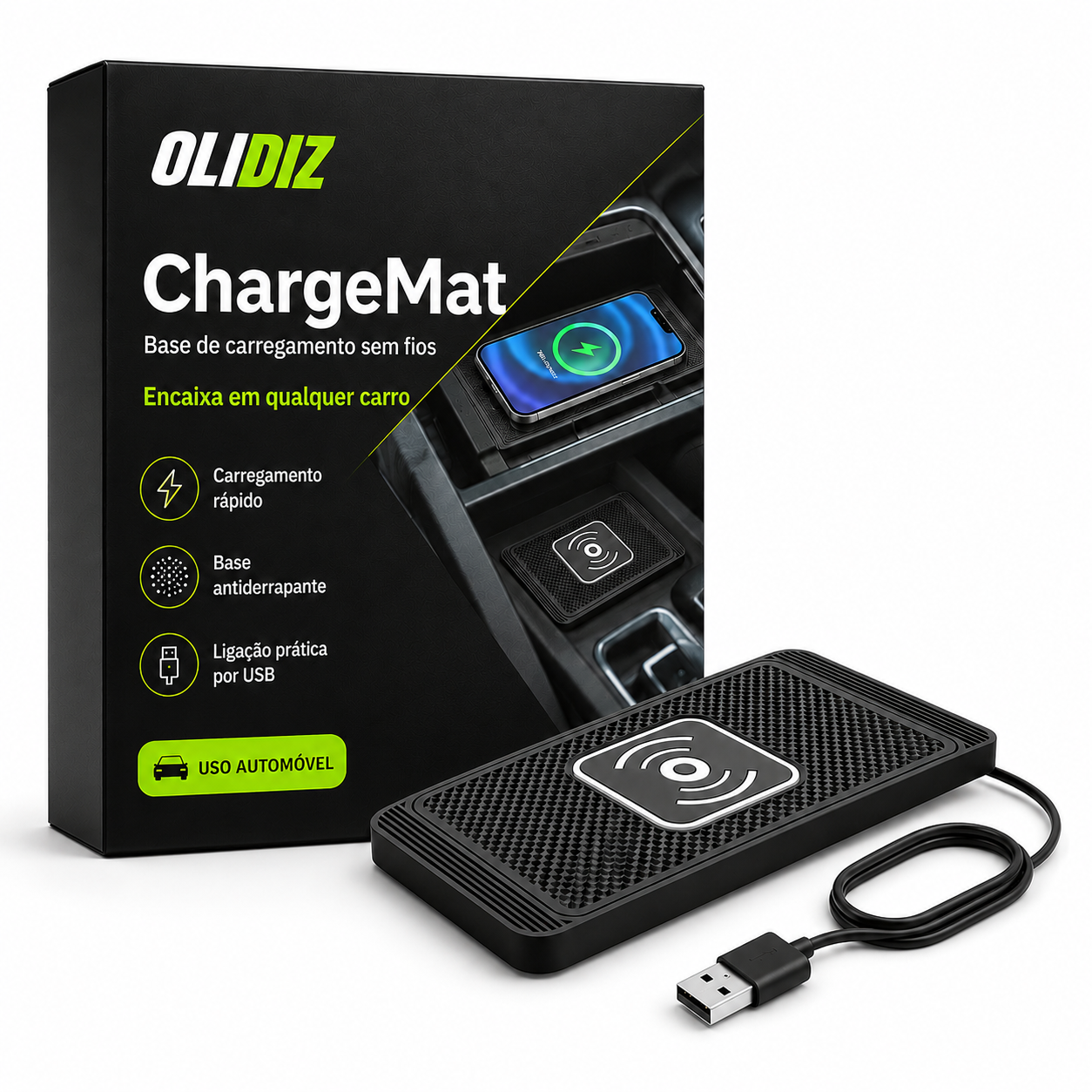 ChargeMat – Carregamento magnético rápido sem fios