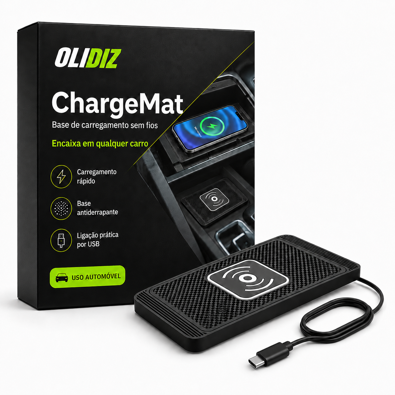 ChargeMat – Carregamento magnético rápido sem fios