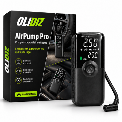 AirPump Pro – Compressor portátil inteligente