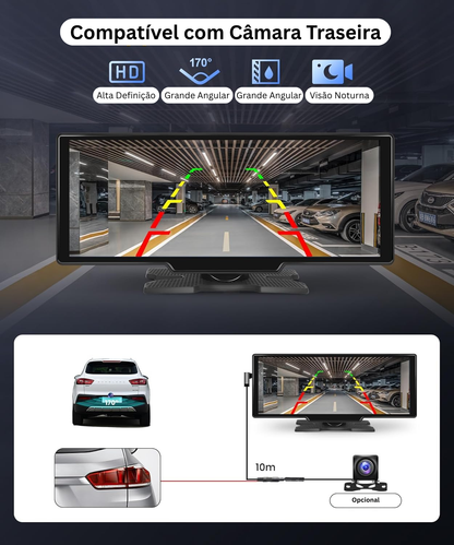 Ecrã CarPlay & AndroidAuto